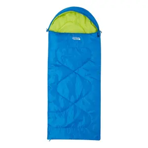 Mountain Warehouse Childrens/Kids Summit Mini Sleeping Bag Blue (One Size)