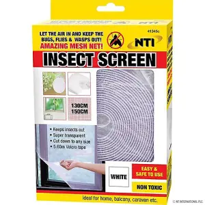 4 X Large Window Screen Mesh Net Fly Insect Bug Mosquito Moth Door Netting