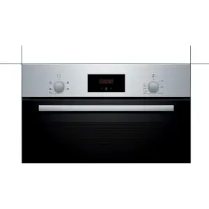 Bosch HHF113BR0B Built-in Single Multifunction Oven - Stainless steel effect