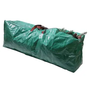 Artificial Christmas tree & Decorations Storage Bag - Strong Woven Polyethylene - Fully Zipped Bag With Wipe Clean Surface