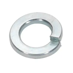 Sealey Spring Washer M8 Metric Zinc Plated DIN 127B - Pack of 100 Pieces SWM8