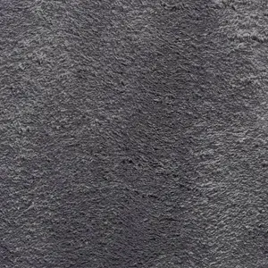 Rug HUARTE Short Pile Soft and Washable Anthracite 120 cm