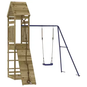 Berkfield Outdoor Playset Impregnated Wood Pine