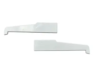 Deceuninck 150mm White Cill End Stop (pair)