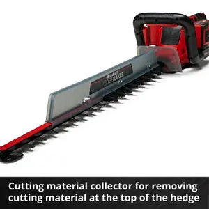 Einhell 65cm Cordless Hedge Trimmer 36V PXC With Cutting Collector Power X-Change GE-CH 36/65 Li Solo - Body Only