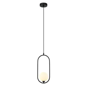 Luminosa Lupus Modern 1 Light Globe Pendant Ceiling Light, G9