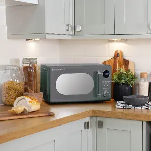 RUSSELL HOBBS RHM2044G RETRO 20 LITRE GREY DIGITAL MICROWAVE