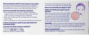 Acnecide Face Wash Spot Treatment With Benzoyl Peroxide 50G