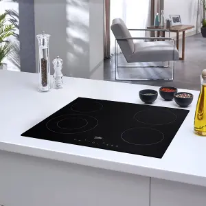 Beko HIC164402T 59cm Ceramic hob - Black