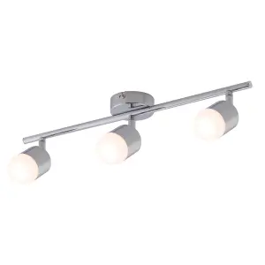 Arlec Pallas 3 X 4W Led Chrome Spotlight