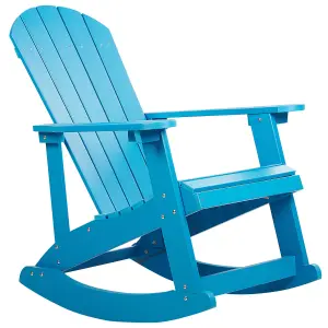 Garden Rocking Chair ADIRONDACK Blue