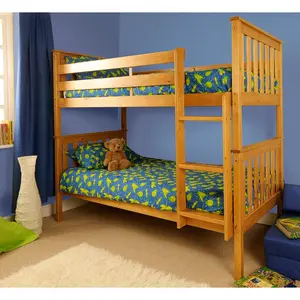 Hahn Single (3') Standard Bunk Bed Caramel