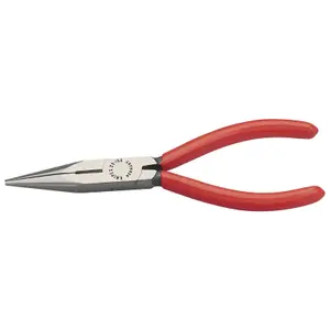 KNIPEX 25 01 160 SB Snipe Nose Side Cutting Pliers, 160mm