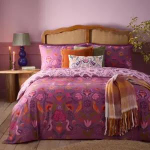 furn. Broderie Floral Reversible Duvet Set