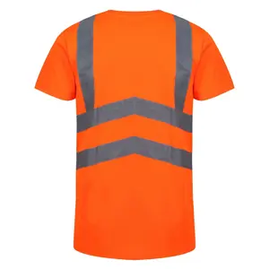 Regatta Mens Pro Hi-Vis Short-Sleeved T-Shirt