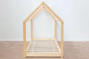 Kids Treehouse Pine House Bed - Single 3ft