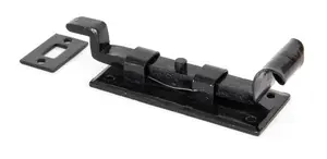 From The Anvil Black 4 Inch Cranked Door Bolt