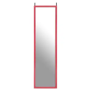 Maison by Premier Hot Pink Plastic Frame Over Door Mirror