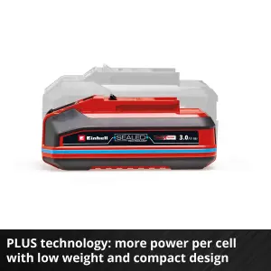 Einhell 3.0Ah Battery Power X-Change SEALED IP57 Rated Protected Against Water & Dust - Compatible With All Power X-Change Devices