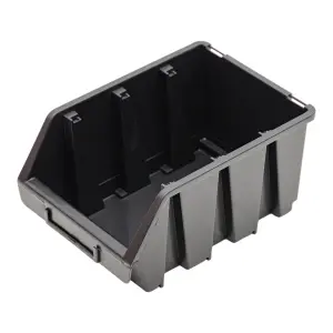 Performance Power Black Medium Slimline Organiser bin