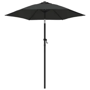 Berkfield Parasol Anthracite 200x211 cm Aluminium