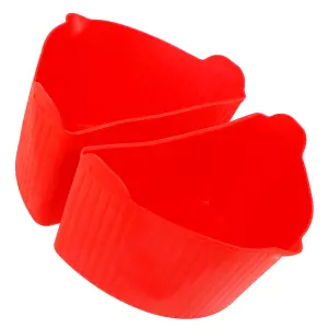 SPARES2GO Universal Round Silicone Slow Cooker Liner Basket Protector Divider