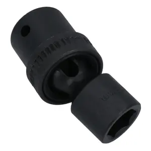 15mm 1/2in Drive Universal Swivel Wobble Metric Impact Shallow Socket 6 Point