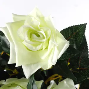 Artificial Cream Rose Tree Wedding Twisted Vine Detail 90cm (3ft)