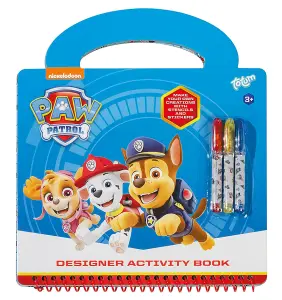 Totum Paw Patrol Designer Activity Book