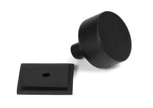 From The Anvil Matt Black Kelso Cabinet Knob - 32mm (Square)