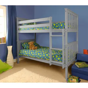 Hahn Single (3') Standard Bunk Bed Grey