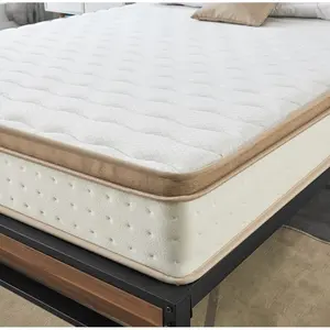 Pillow-Top Pocket Sprung Mattress Kingsize (5')