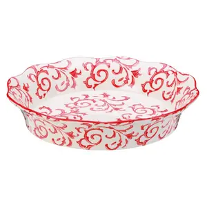 Heritage Pie Dish Red