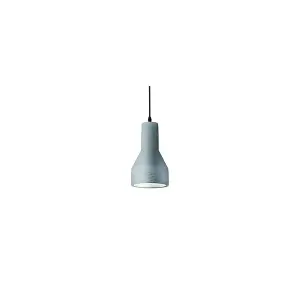 Luminosa Oil 1 Light Ceiling Pendant Cement Grey, E27