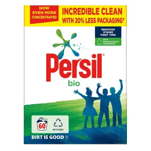 Persil Bio Washing Powder with Biodegradable Ingredients, 60 Washes