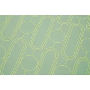 Premier Kids Frosted Deco Set of 4 Green Placemats