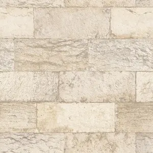 Galerie Organic Textures Beige Organic Stone Textured Wallpaper