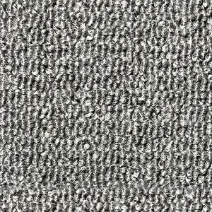 Light Grey Carpet Tiles For Contract, Shop, Home, 3mm Tufted Loop Pile, 5m² 20 Tiles Per Box