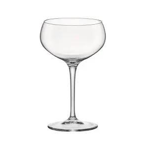 Bormioli Rocco - Bartender Glass Champagne Coupe Saucers - 305ml - Clear - Pack of 6