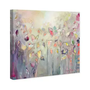 Butterfly Dance by Michaela Nessim - Wrapped Canvas Painting 51cm H x 51cm W x 4cm D