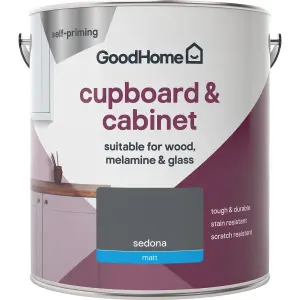 GoodHome Renovation Sedona Matt Multi-room Cupboard & cabinet paint, 2L