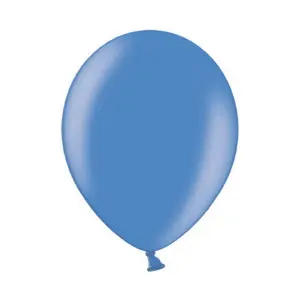 Belbal 5 Inch Balloons (Pack Of 100) Metallic Blue (One Size)