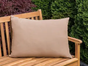 Set of 2 Outdoor Cushions ALMYROS Sand Beige