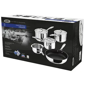 Stellar 7000 Stainless Steel 5 Piece Set