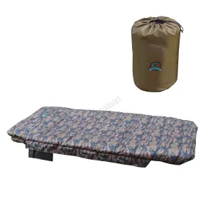 CARPZILLA L215 x W105CM Camo Fishing Sleeping Bag Fleece Lined Camping Hiking 5 Season