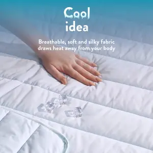 Slumberdown Cool Summer PCM Duvet, Fitted Sheet & 2 Pillowcases