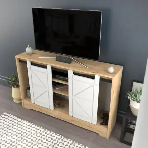 Decorotika Ahris TV Stand TV Unit for TVs up to 63 inch