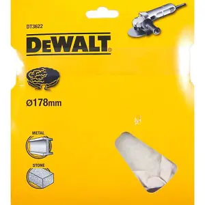 Dewalt 180mm Round Wool Polishing Pad Bonnet Lambswool DWP849X DCM849N Polisher