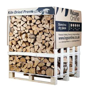 Fire Guru Jumbo Crate Kiln Dried Birch Firewood Logs