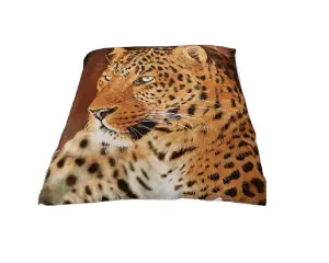 3D Wildlife Leopard Printed Warm & Cozy Throws